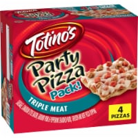 Totino's Party Pizza Triple Meat Thin Crust Frozen Pizza Perspective: Main