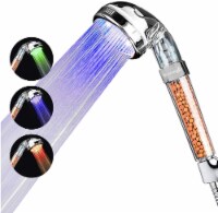 Renewgoo LED Color-changing Shower Head High Pressure Filter Eco-friendly Lights