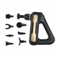 Renewgoo Theragoo Massager Percussion Deep Body Vibration Massage Gun, Gold