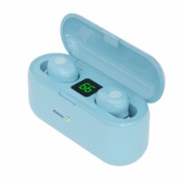 Renewgoo GooBuds+ TWS Headset Wireless Earbuds Bluetooth In-ear Power Bank, Blue
