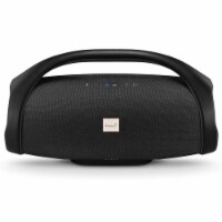 Renewgoo GooBoom Boombox Portable Bluetooth Wireless Speaker, Waterproof, Black