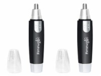 2-PACK Renewgoo Nose & Ear Hair Trimmer Professional Men Facial Clipper Removal