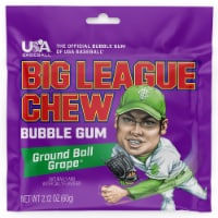 Big League Chew Ground Ball Grape® Bubble Gum Perspective: Main