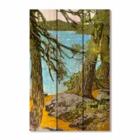 Gizaun MWSL-1624 Whipplesmiths Summer Lake Wood Art - 16 x 24 in.