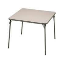Sudden Comfort Vinyl Square Folding Table - Chicory