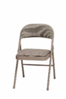 Sudden Comfort Padded Folding Chair - Chicory Lace Perspective: Main