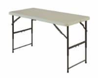 Sudden Solution Utility Fold-In-Half Blow Mold Table - Cream