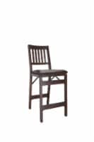 Stakmore Wood Folding Counter Stool - Espresso Perspective: Main