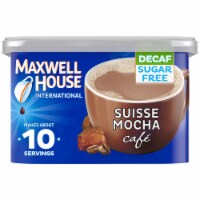 Maxwell House International Decaf Suisse Mocha Café Sugar Free Instant Coffee Perspective: Main