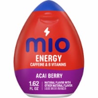 Mio Energy Acai Berry Storm Naturally Flavored Liquid Water Enhancer with Caffeine & B Vitamins