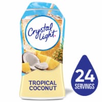 Crystal Light Liquid Tropical Coconut Naturally Flavored Drink Mix, Bottle Perspective: Main