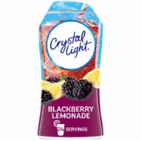 Crystal Light Liquid Blackberry Lemonade Naturally Flavored Drink Mix