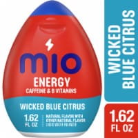 Mio Energy Wicked Blue Citrus Naturally Flavored Liquid Water Enhancer with Caffeine & B Vitamins
