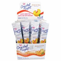 Kraft On-The-Go Mix Sticks Sugar Free .09oz 30/BX Peach Tea 79730