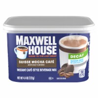Maxwell House International Sugar-Free Suisse Mocha Café-Style Decaf Instant Coffee Beverage Mix Perspective: Main