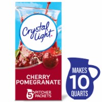 Crystal Light Cherry Pomegranate Sugar Free Caffeine Free Powder Drink Mix Pitcher Packets