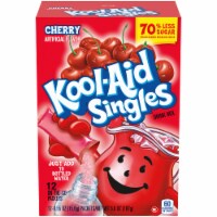 Kool-Aid Cherry Singles Soft Drink Mix Packets Perspective: Main