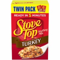 Stove Top Stuffing Mix for Turkey Twin Pack, Box Perspective: Main