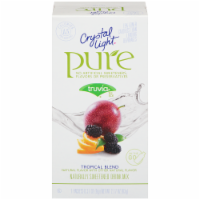Crystal Light On-The-Go Pure Tropical Blend Powdered Drink Mix Packets Perspective: Main