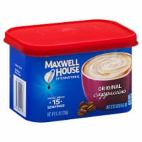 Maxwell House Original Cappuccino Cafe Style Instant Beverage Mix, 8.3 Ounce -- 8 per case.