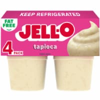 Jell-O Tapioca Fat Free Pudding Cups Snack