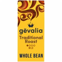Gevalia Traditional Roast Light Roast Whole Bean Coffee Perspective: Main