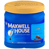 Maxwell House Lite Medium Roast Ground Coffee Perspective: Main