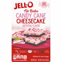 Jell-O® No Bake Candy Cane Cheesecake Dessert Kit Perspective: Main