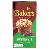 Baker's German's Sweet Chocolate Premium Baking Bar with 48% Cacao Perspective: Main