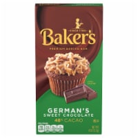 Baker's German's Sweet Chocolate Premium Baking Bar with 48% Cacao