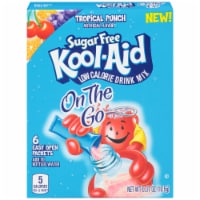 Kool-Aid On-The-Go Sugar Free Tropical Punch Drink Mix Packets Perspective: Main
