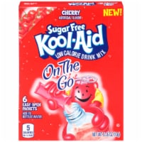 Kool-Aid On-The-Go Sugar Free Cherry Drink Mix Packets Perspective: Main