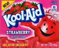 Kool-Aid Strawberry Gelatin Dessert Mix Perspective: Main