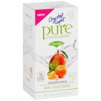 Crystal Light On-The-Go Pure Tangerine Mango Powdered Drink Mix Perspective: Main