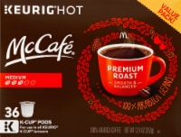 McCafe® Premium Medium Roast Coffee K-Cup Pods Perspective: Main