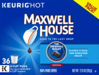 Maxwell House Original Medium Roast Coffee K-Cup Pods Perspective: Main