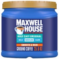 Maxwell House Half Caff Medium Roast Ground Coffee Perspective: Main