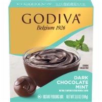 Godiva Dark Chocolate Mint Instant Pudding Mix Perspective: Main