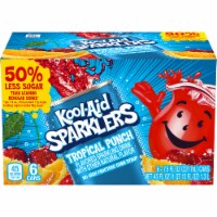 Kool-Aid Sparklers Tropical Punch Flavored Sparkling Drink Perspective: Main