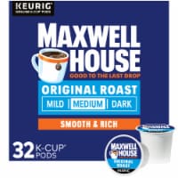 Maxwell House Original Roast Medium Roast K-Cup® Coffee Pods, Box Perspective: Main