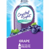 Crystal Light Grape Naturally Flavored Powdered Drink Mix with Caffeine