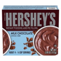 Hershey's Milk Chocolate Instant Pudding and Pie Filling, Box Perspective: Main