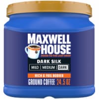 Maxwell House Dark Silk Dark Roast Ground Coffee Perspective: Main