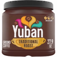 Yuban Traditional Roast Ground Coffee, Canister Perspective: Main