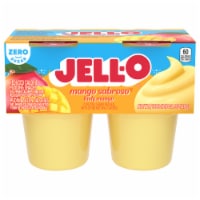 Jell-O® Tasty Mango Sabroso Zero Sugar Pudding Snacks Perspective: Main