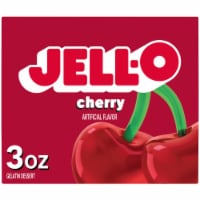 Jell-O Cherry Gelatin Dessert Mix Perspective: Main