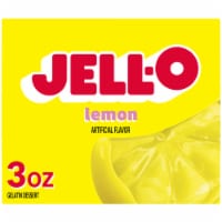 Jell-O Lemon Gelatin Dessert Mix Perspective: Main