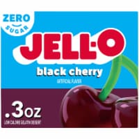 Jell-O Black Cherry Sugar Free Gelatin Dessert Mix