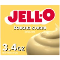 Jell-O Banana Cream Instant Pudding & Pie Filling Mix Perspective: Main