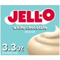 Jell-O White Chocolate Instant Pudding & Pie Filling Mix Perspective: Main